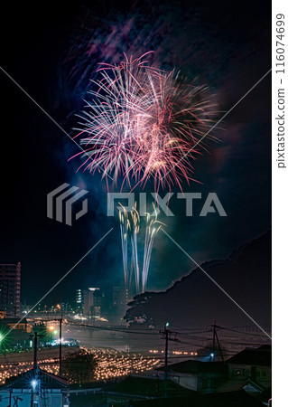 Fireworks display Fireworks display 116074699