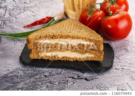 Club sandwich with Tuna fish Club sandwich with Tuna fish 116074943