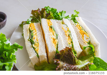 Handmade egg sandwich Handmade egg sandwich 116075133