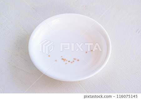 Cherry tomato seeds 116075145