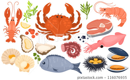 2046_seafood_set 2046_seafood_set 116076935