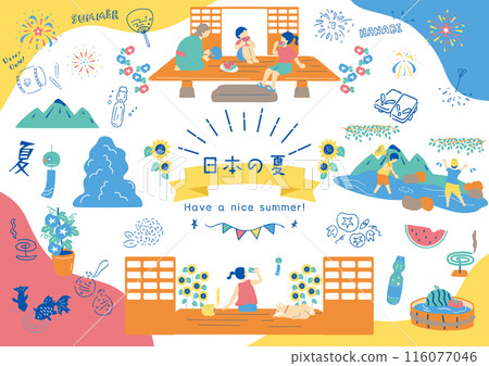 人們在日本享受夏天 116077046