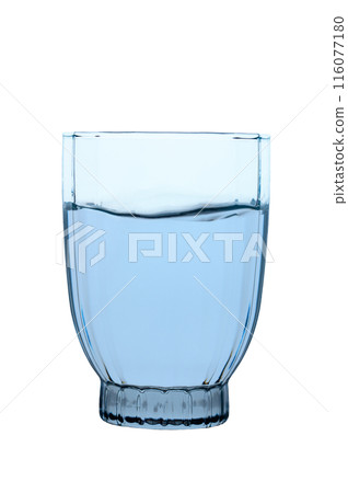 Pure drinking water in a glass isolated on white background. High quality photo Pure drinking water in a glass isolated on white background. High quality photo 116077180