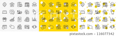 Outline Diesel station, Calendar time and Pasta dish line icons pack for web with Touchscreen gesture, Laptop, Fraud line icon. Household service, Food market, Currency exchange pictogram icon. Vector Outline Diesel station, Calendar time and Pasta dish line icons pack for web with Touchscreen gesture, Laptop, Fraud line icon. Household service, Food market, Currency exchange pictogram icon. Vector 116077342