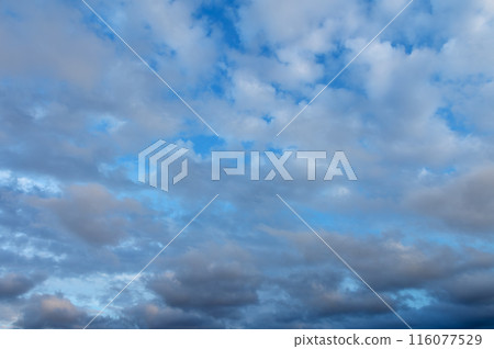 Sunset sky Mediterranean spring Cyprus sea clouds 1 116077529