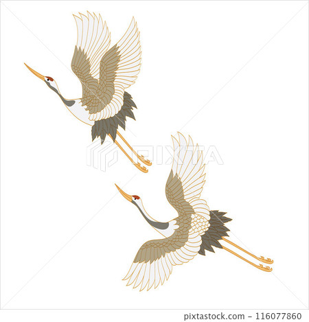 vector, birds, watercolor 116077860