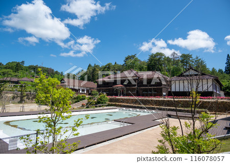 吹谷故鄉村：藍天、美麗的傳統街道、吹谷小學 116078057