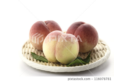 夏果桃（白底） 116078781