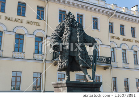 Monument to the architect and engineer Domenico Trezzini in St. Petersburg 116078891