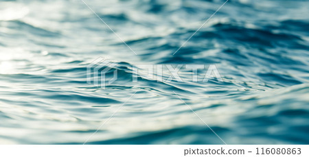A closeup view of blue ocean waves, ocean, sea, nature background A closeup view of blue ocean waves, ocean, sea, nature background 116080863