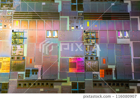 Silicon wafer for manufacturing semiconductor of integrated circuit. Silicon wafer for manufacturing semiconductor of integrated circuit. 116080907