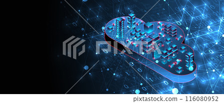 Cloud computing concept. Abstract connection technology background. Hand drawn vector. Cloud computing concept. Abstract connection technology background. Hand drawn vector. 116080952