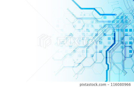 CPU concept. Circuit board. Technology abstract background. Hand drawn vector. CPU concept. Circuit board. Technology abstract background. Hand drawn vector. 116080966