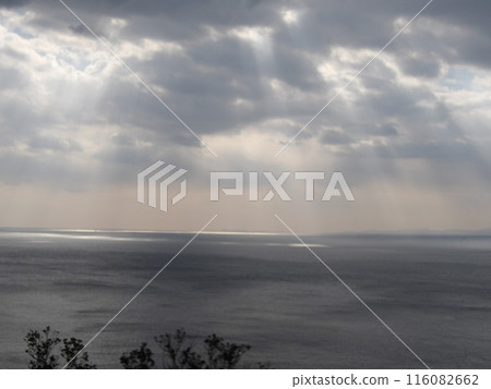 Sunset over the sea Sunset over the sea 116082662