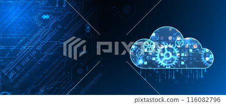 Cloud computing concept.Abstract connection technology background. Hand drawn vector. Cloud computing concept.Abstract connection technology background. Hand drawn vector. 116082796