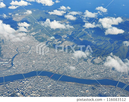 City from the sky 116083512