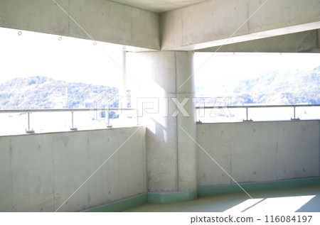 Tsunami evacuation tower 116084197