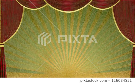 Background material of Heian period, Japanese style, and Japanese-style image (AI-generated material) 116084531