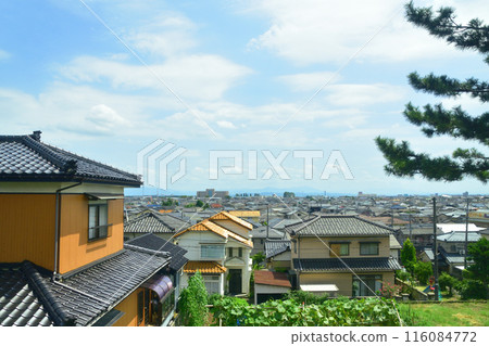 從JR東日本越後線越後赤塚站到新潟站的車窗看到的景色（2022年夏季） 116084772