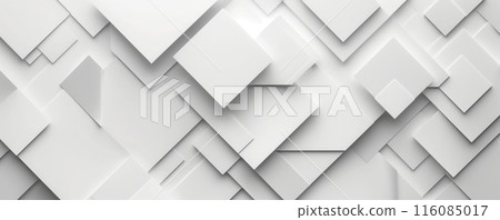 White background with geometric shapes. White minimalistic website wallpaper. Modern clean simple elegant design banner with copy space White background with geometric shapes. White minimalistic website wallpaper. Modern clean simple elegant design banner with copy space 116085017