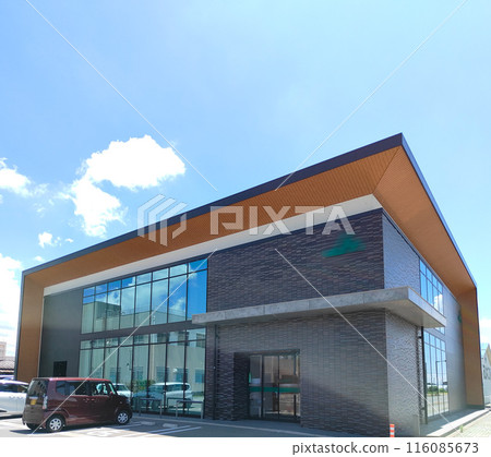 Blue sky and financial institution (JA Bank) Blue sky and financial institution (JA Bank) 116085673