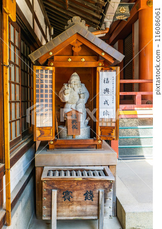 大阪市北區西天間、堀川惠比壽神社(堀川之惠比壽)、福子惠比壽像 大阪市北區西天間、堀川惠比壽神社(堀川之惠比壽)、福子惠比壽像 116086061
