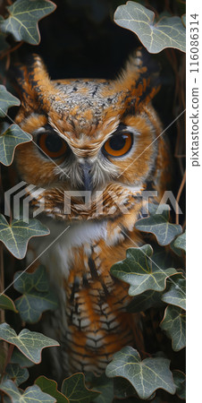 Owl wallpaper. Owl poster 116086314