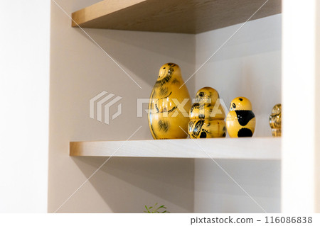 Interior on the shelf Interior on the shelf 116086838