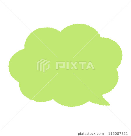 Easy to use simple speech bubble, vector illustration 116087821
