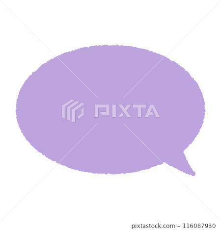 易於使用的簡單語音氣泡，向量圖 116087930