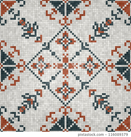 Mosaic tiles vector background 11 Mosaic tiles vector background 11 116089379