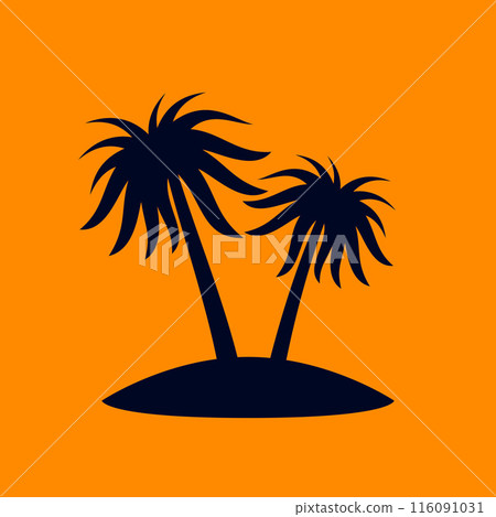 Tropical Palm Tree 116091031