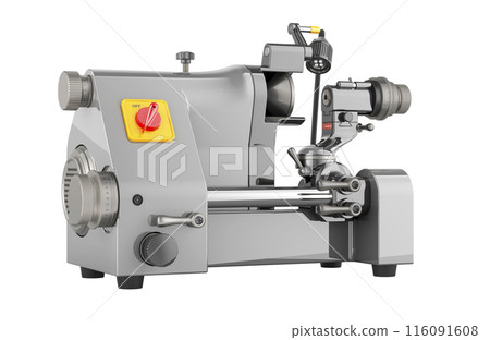 Gray universal cutter grinder, 3D rendering 116091608