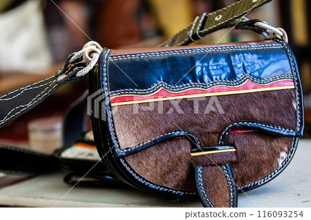 Colombian traditional leather satchel from the Antioquia Region called Carriel 116093254