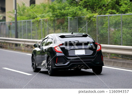 domestic black sports car domestic black sports car 116094357