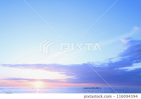 Sunrise at Kawarago Beach, early July, Ibaraki Prefecture Sunrise at Kawarago Beach, early July, Ibaraki Prefecture 116094394