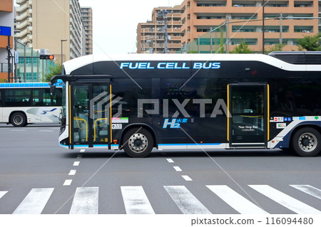 Route bus (fuel cell bus) 116094480