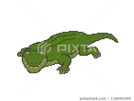 鱷魚像素藝術 116095449
