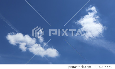 Clouds floating in the blue sky 116096360