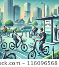 city, town, bicycle 116096568