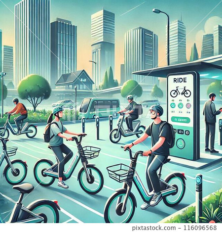 city, town, bicycle 116096568
