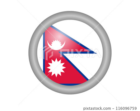 世界國旗尼泊爾圖標 世界國旗尼泊爾圖標 116096759