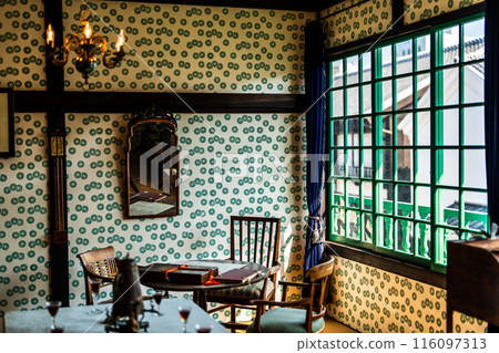 Nagasaki Dejima, former Dutch trading post, Kapitan room, 2nd floor, 17.5 tatami room [Nagasaki City] 116097313