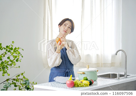 一個女人患廚房 116097506