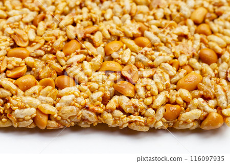 Krayasart, Thai crispy rice, peanut and sesame cereal 116097935