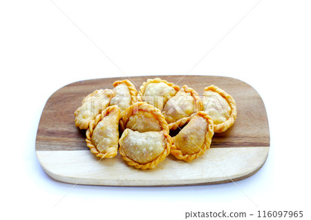 Mini curry puff. Thai dessert Mini curry puff. Thai dessert 116097965