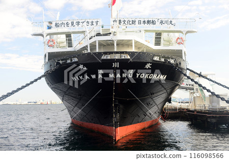 冰河丸3號停泊在橫濱山下公園 冰河丸3號停泊在橫濱山下公園 116098566