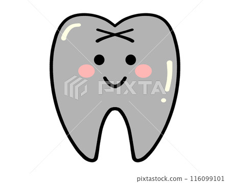 Silver tooth character illustration material Silver tooth character illustration material 116099101