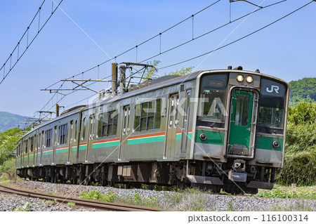 東北本線運行的701系列 116100314