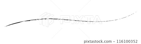 Handwritten thin wavy lines 116100352